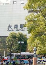 JR大森駅東口
