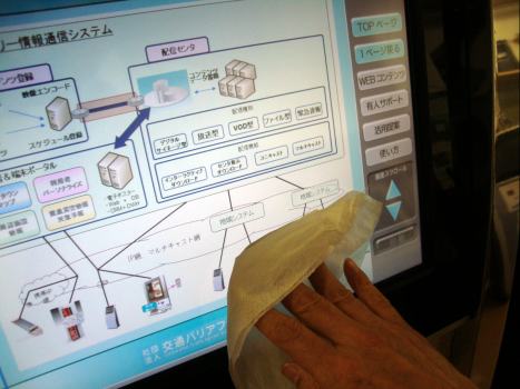 17インチ抵抗膜方式タッチパネルクリーナー