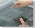 ショーウインド用端末